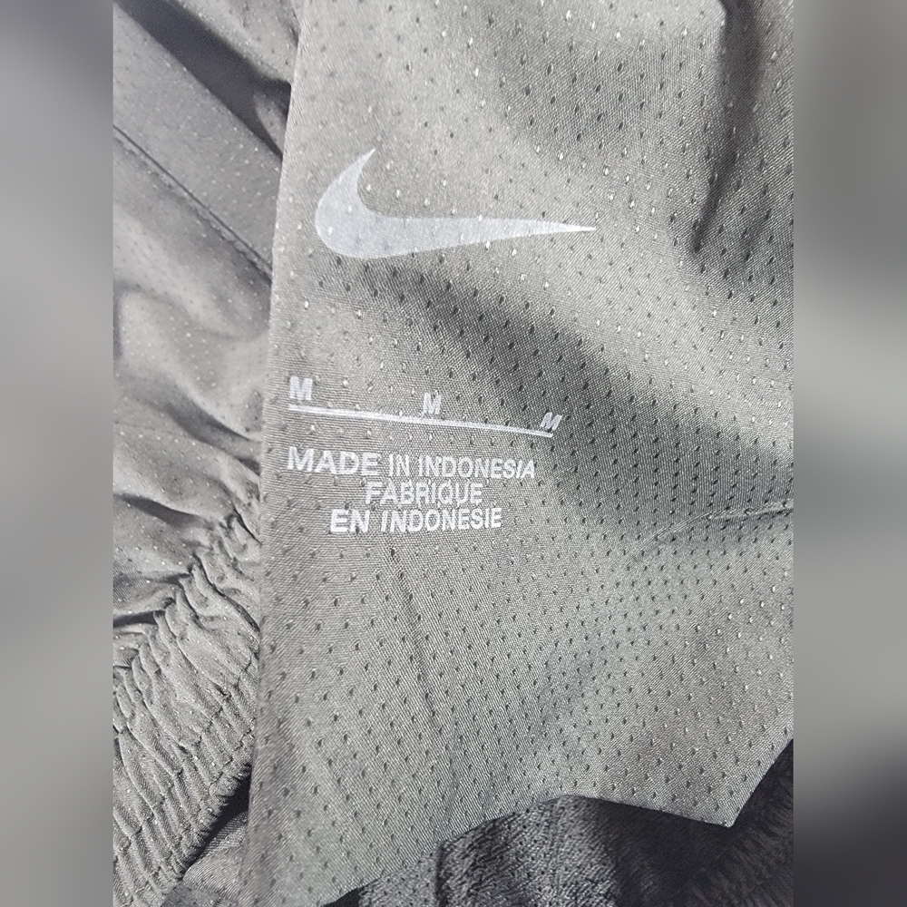 Nike Rain Repel Track Pants Womens Medium Black Running Training Water Resistant - Picture 3 of 15